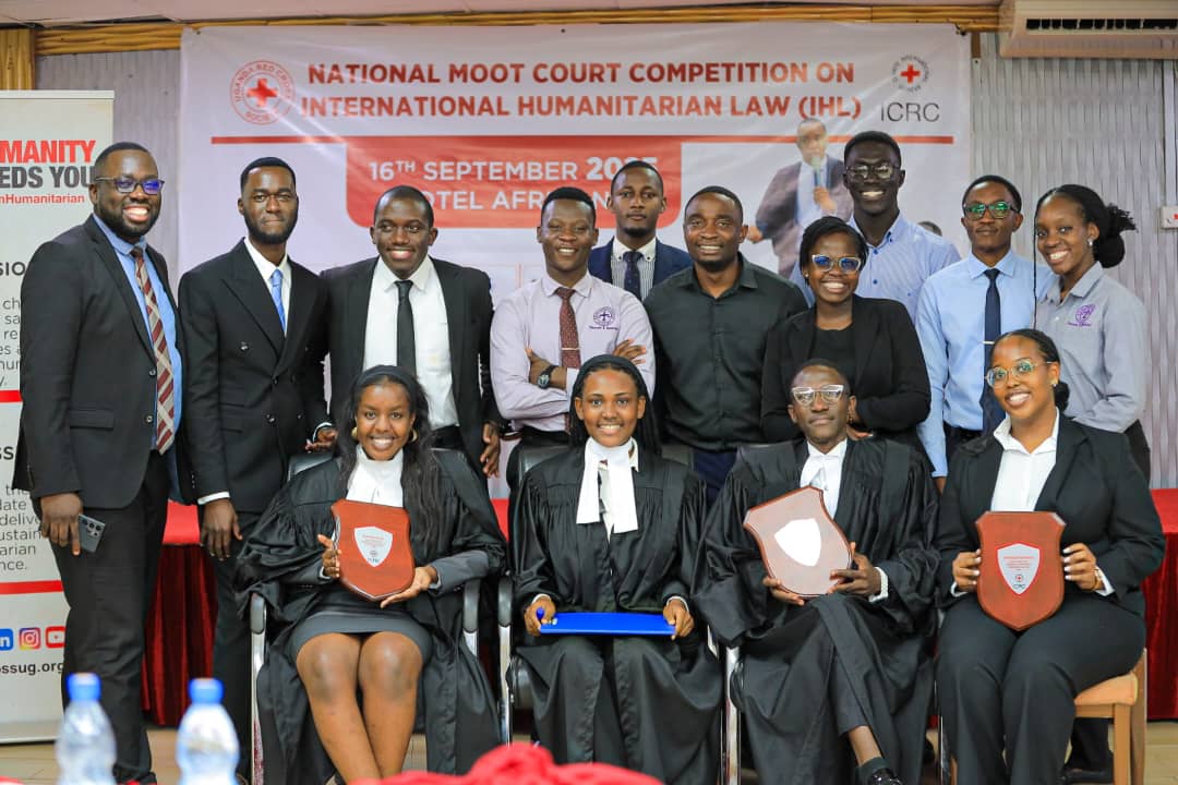 UCU Students and their coach