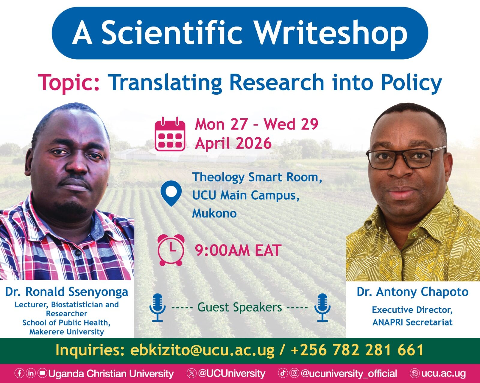 UCU Writeshop
