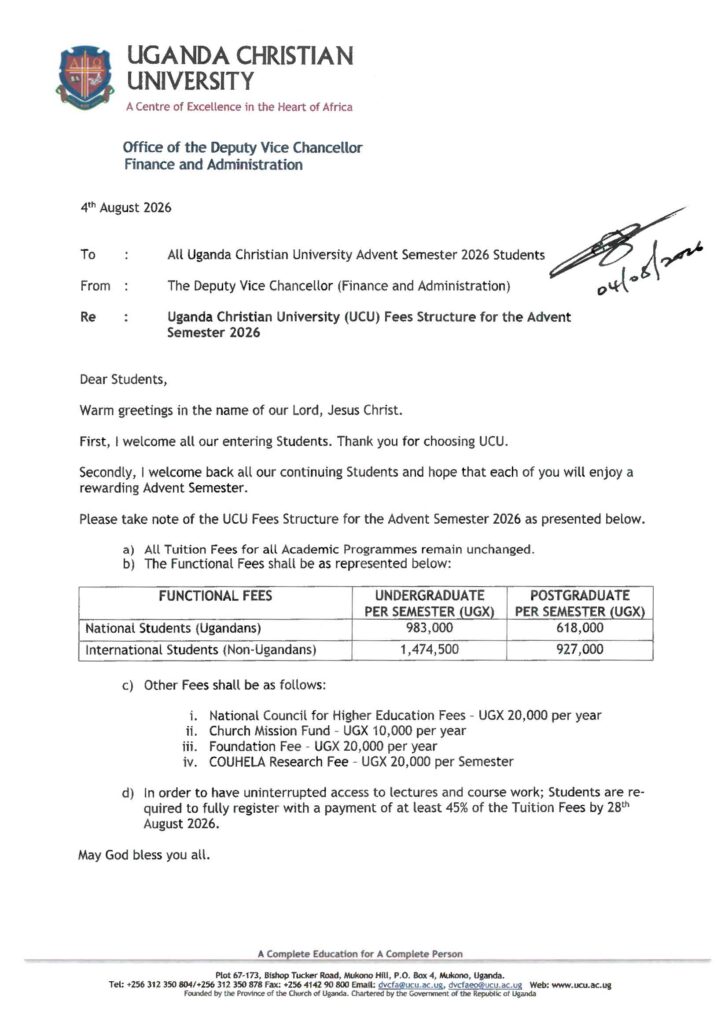 UCU-Fees-Structure-for-the-Advent-Semester-2026