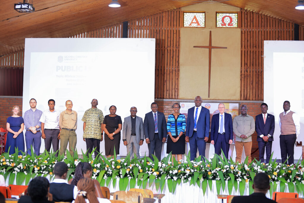 UCU PUBLIC LECTURE ON BIBLICAL JUSTICE